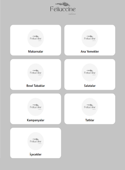 Örnek Menü Görseli